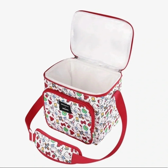 Hello Kitty 9 Cans Square Cooler Bag NWT - Picture 2 of 12